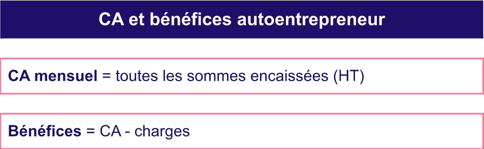 Chiffre d’affaires vs bénéfice autoentrepreneur